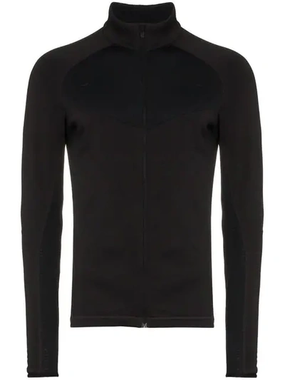 Shop Kjus 7sphere Light Stretch Zip In Black