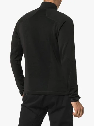 Shop Kjus 7sphere Light Stretch Zip In Black