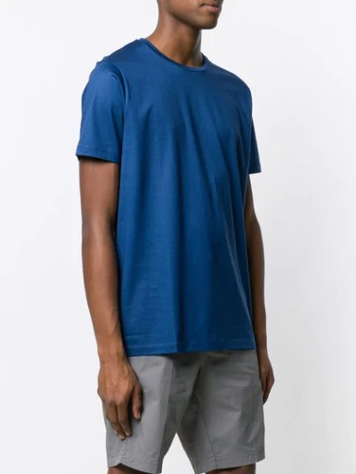 Shop Hugo Boss Simple T-shirt In Blue