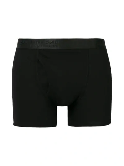 Shop Off-white Three-pack Logo-tape Boxer Briefs In Black