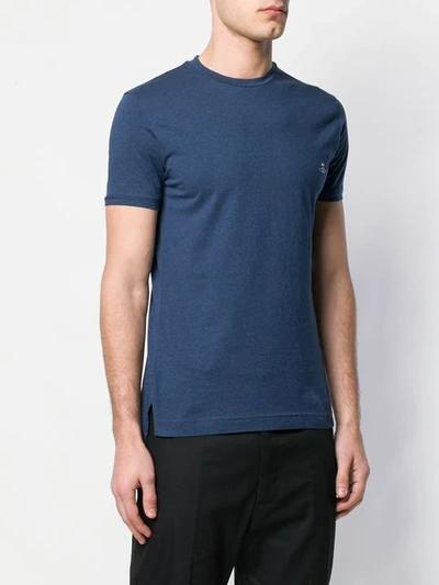 Shop Vivienne Westwood Logo T-shirt In Blue