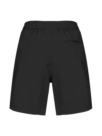 Shop Kenzo Logo Swim Shorts In Black