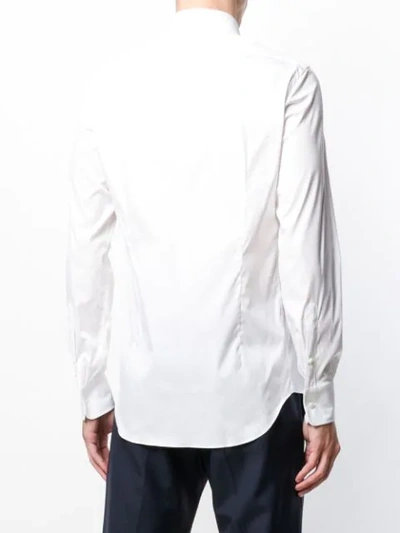 Shop Alessandro Gherardi Stretch Shirt In White