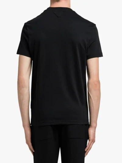 Shop Prada Classic T-shirt Set In Black
