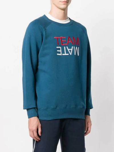 Shop Ron Dorff Team Mate Sweatshirt In Blue