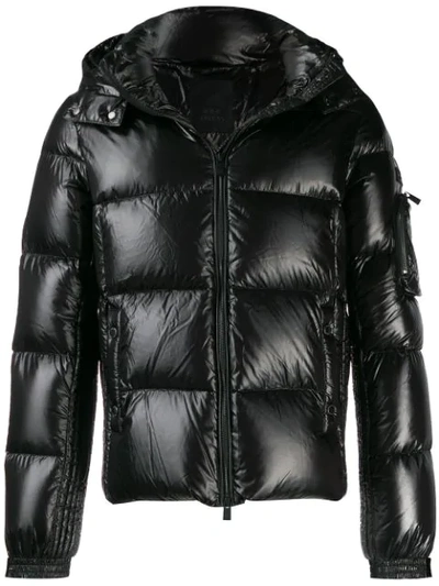 Shop Tatras Padded Hood Jacket In Black