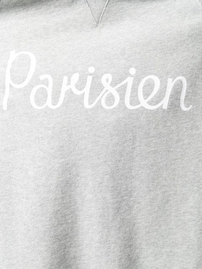 MAISON KITSUNÉ PARISIEN SWEATSHIRT - 灰色