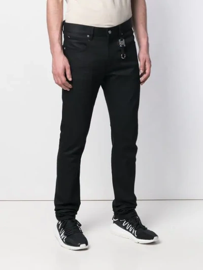 Shop Alyx Harness-detail Jeans In Black