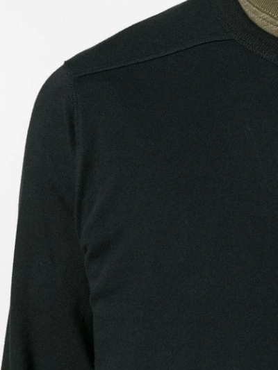 Shop Rick Owens Long Sleeve T In Black