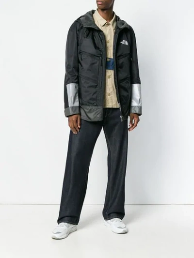 Shop Junya Watanabe Comme Des Garçons X The North Face Coat In Black