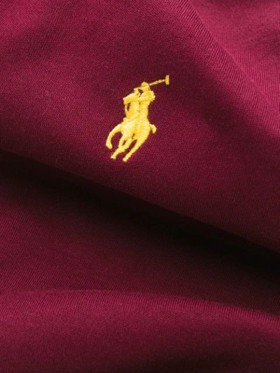 Shop Polo Ralph Lauren Logo Sports Jacket In Red