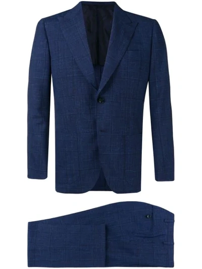 Shop Kiton Two In Blue