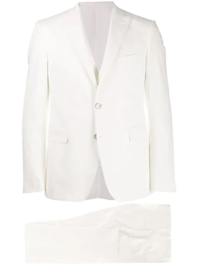 Shop Tagliatore Classic Blazer In White