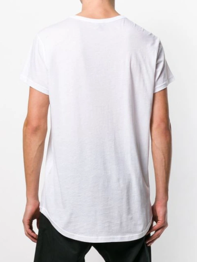 Shop Ann Demeulemeester Short Sleeved T-shirt - White