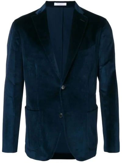 Shop Boglioli Tailored Blazer In Blue