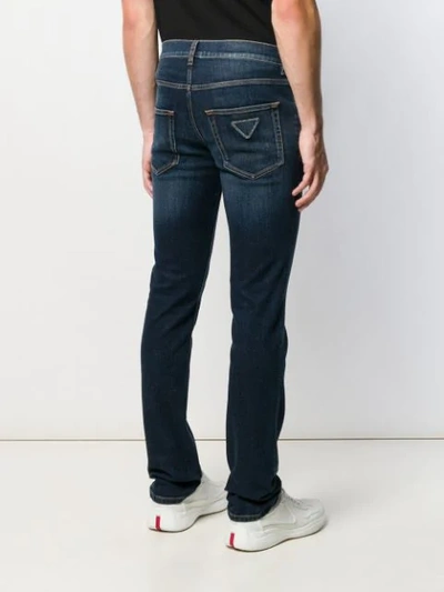 PRADA SLIM-FIT JEANS - 蓝色