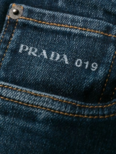 Shop Prada Slim In Blue