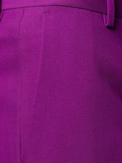 CALVIN KLEIN 中腰西裤 - 紫色