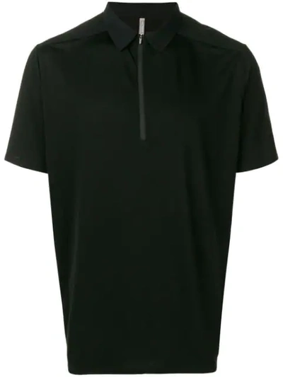 Shop Arc'teryx Jersey Polo Shirt In Black