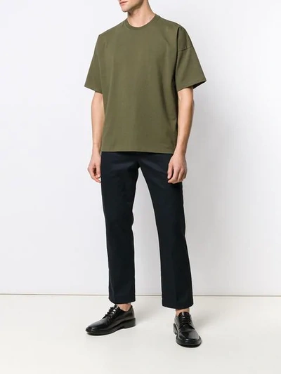 Shop Bottega Veneta Loose-fit T-shirt In Green