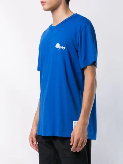 Shop Oyster Holdings Oyster Airlines Cdg T-shirt - Blue
