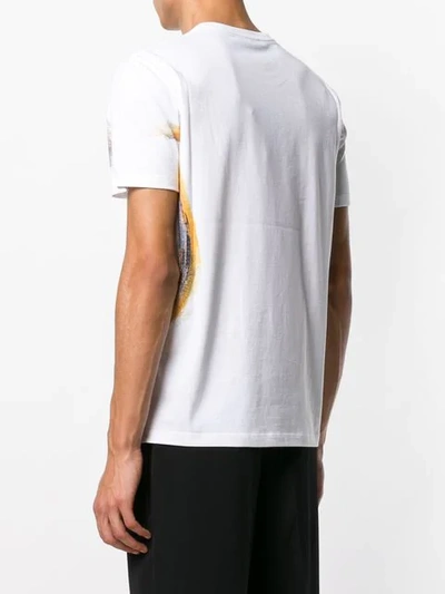 Shop Alexander Mcqueen Skull Short-sleeve T-shirt In White