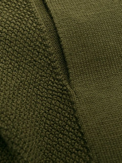 Shop Stone Island Shadow Project Gestrickter Pullover In Green
