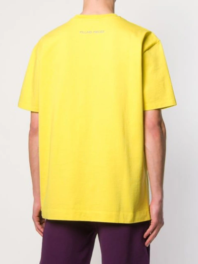 Shop Filling Pieces Crew Neck T-shirt - Yellow