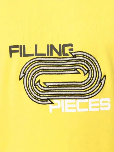 Shop Filling Pieces Crew Neck T-shirt - Yellow