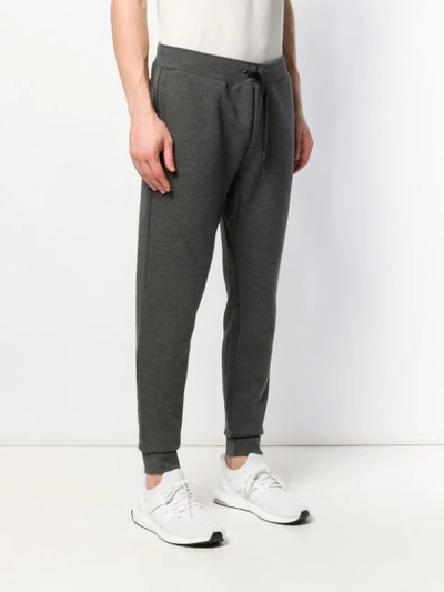 Shop Polo Ralph Lauren Drawstring Track Trousers In Grey