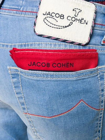 JACOB COHEN 小喇叭牛仔裤 - 蓝色