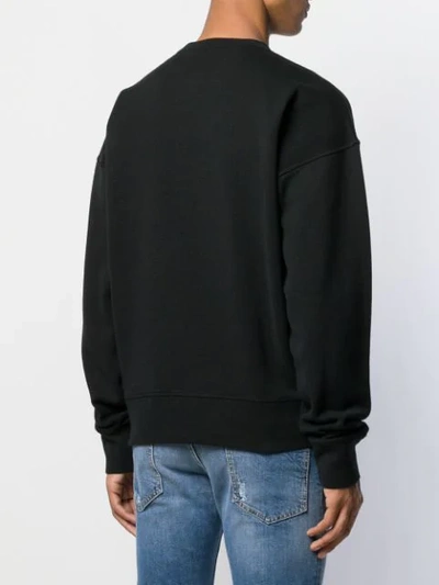 Shop Dsquared2 Artic Patch Pattern Sweatshirt In Black