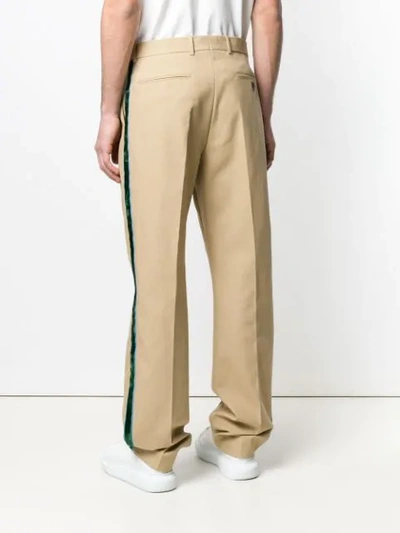Shop Calvin Klein 205w39nyc Side Stripe Tailored Trousers In 292