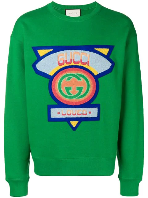 gucci sweatshirt green