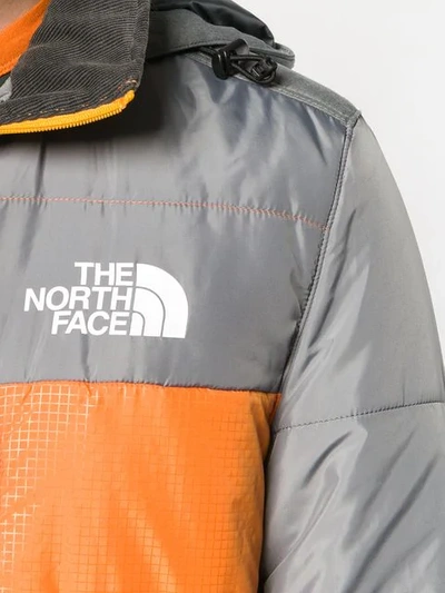 Shop Junya Watanabe X The North Face Padded Jacket In 1 Grey Orange