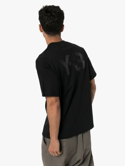 Shop Y-3 Classic Crew Neck T-shirt In Black
