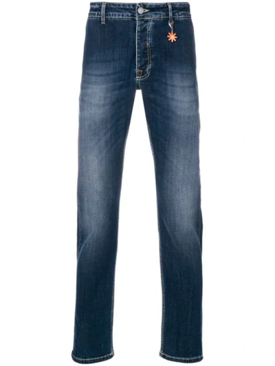 Shop Manuel Ritz Faded Slim In Blue