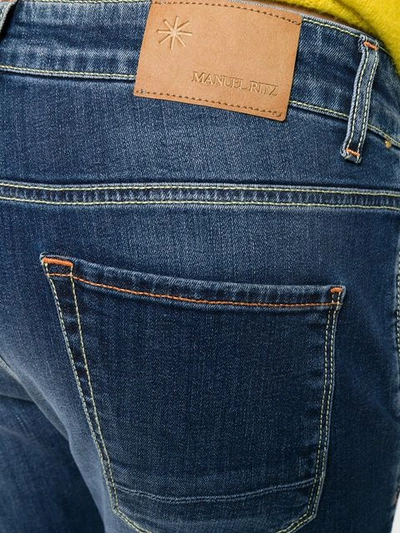 Manuel Ritz Faded Slim In Blue