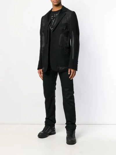 Shop Takahiromiyashita The Soloist Sakko Im Western-look In Black