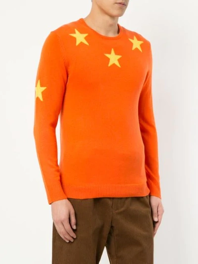 Shop Guild Prime Stars Knit Sweater In Yellow