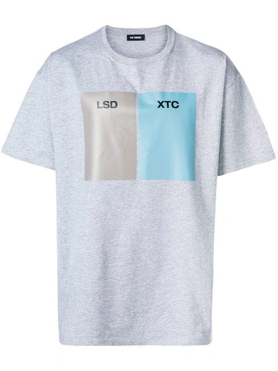 RAF SIMONS LSD XTC全棉T恤 - 灰色