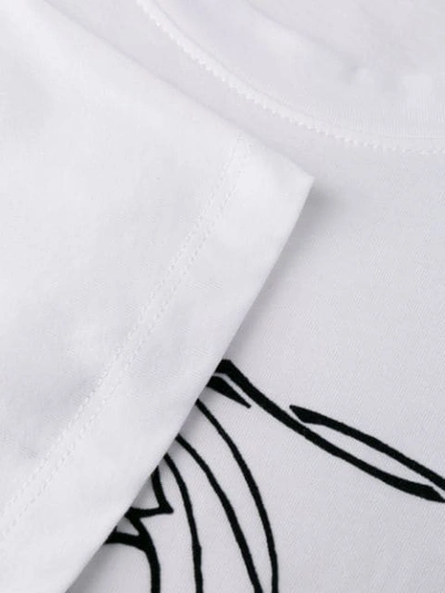Shop Versace Medusa Print T-shirt In White