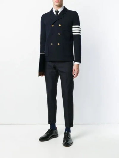 Shop Thom Browne 4 In Blue