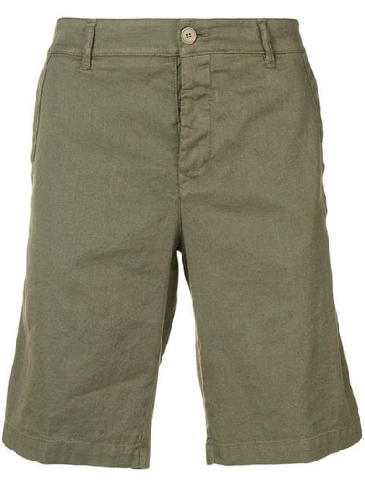 Shop Barena Venezia Knee Length Deck Shorts In Green