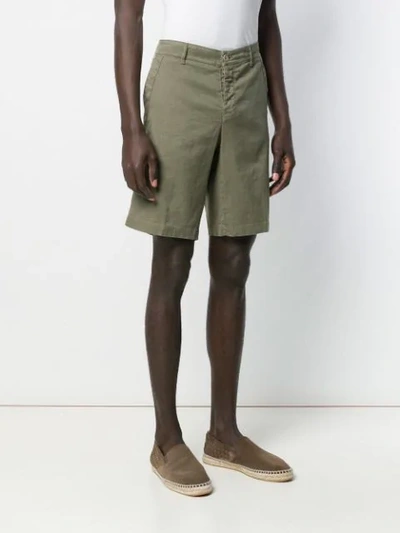 Shop Barena Venezia Knee Length Deck Shorts In Green