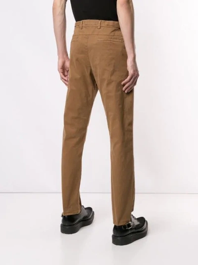 Shop N°21 Straight Chinos In Brown