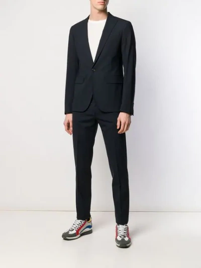 Shop Dsquared2 Tokyo Two-piece Suit In Blue