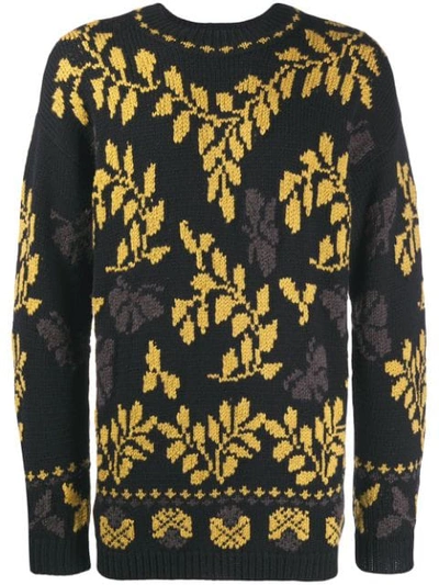 ETRO EMBROIDERED SWEATER - 黑色