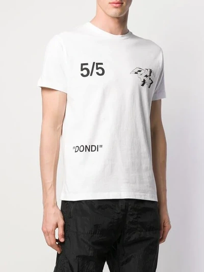 Shop Off-white T-shirt Mit "wars"-print In White