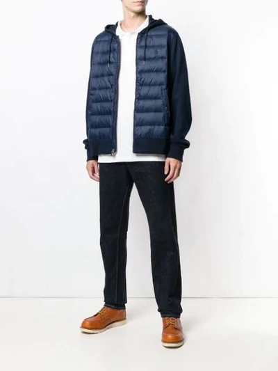 Shop Polo Ralph Lauren Padded Loose Jacket In Blue